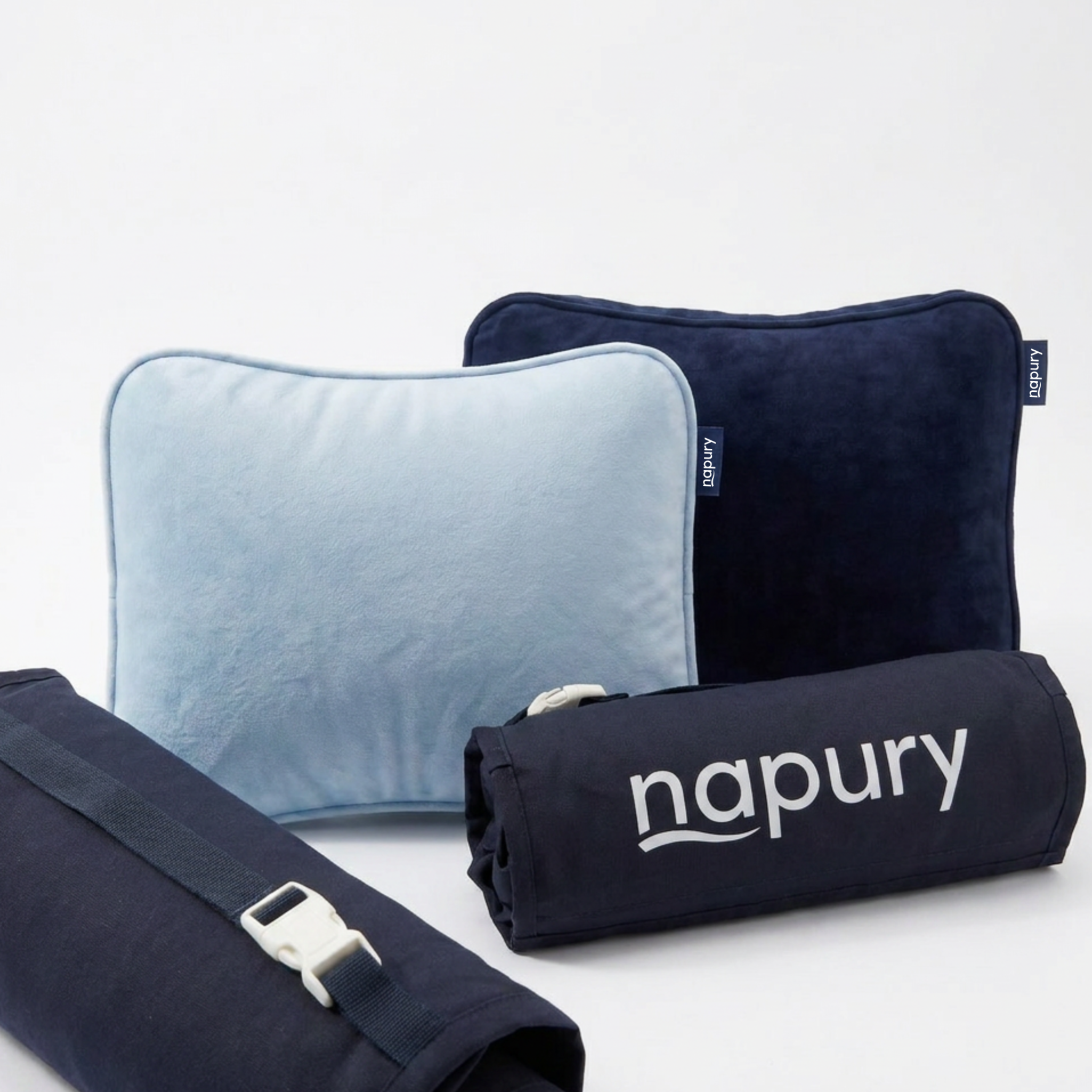 Home & Away Duo (2 Travel Pillows in 1 Colour)